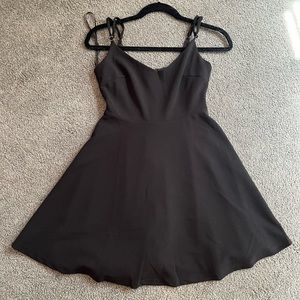 Lulus black mini dress